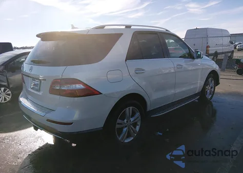 2013 Mercedes-Benz Ml 350 из США, поврежденный, VIN 4JGDA5JB9DA184488